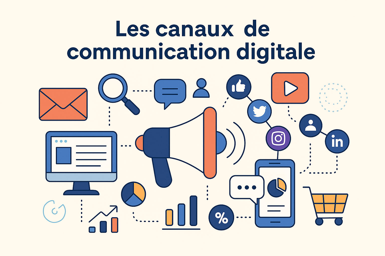 Les canaux de communication digitale