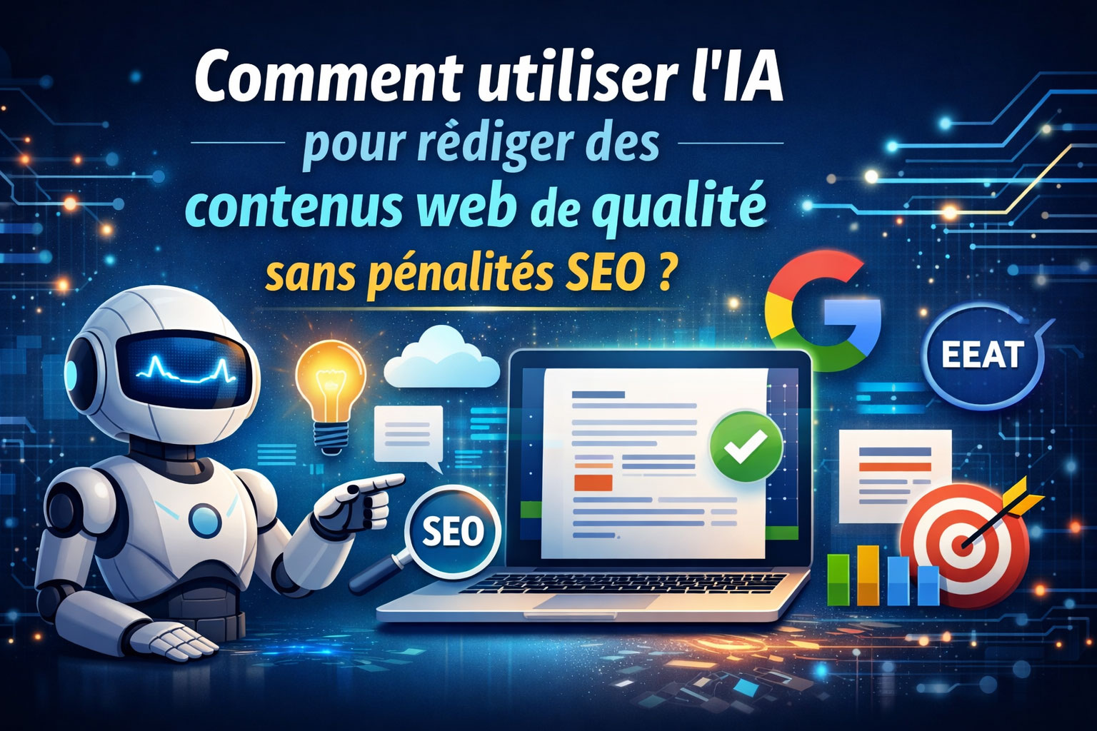 Redaction IA et penalité Google